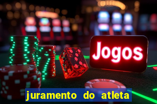 juramento do atleta jogos internos